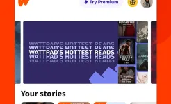 Screenshot Wattpad