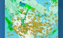 Screenshot Flightradar24 Flight Tracker