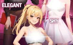 Screenshot Anime Dating Sim: Waifu Harem