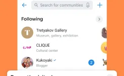 Screenshot VK: music, video, messenger